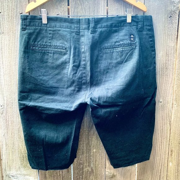 BLACK MATIX SKINNY LEG CHINOS SIZE 36 - Picture 2 of 4